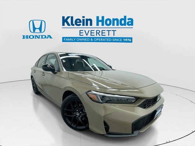 new 2025 Honda Civic Hybrid car, priced at $31,755