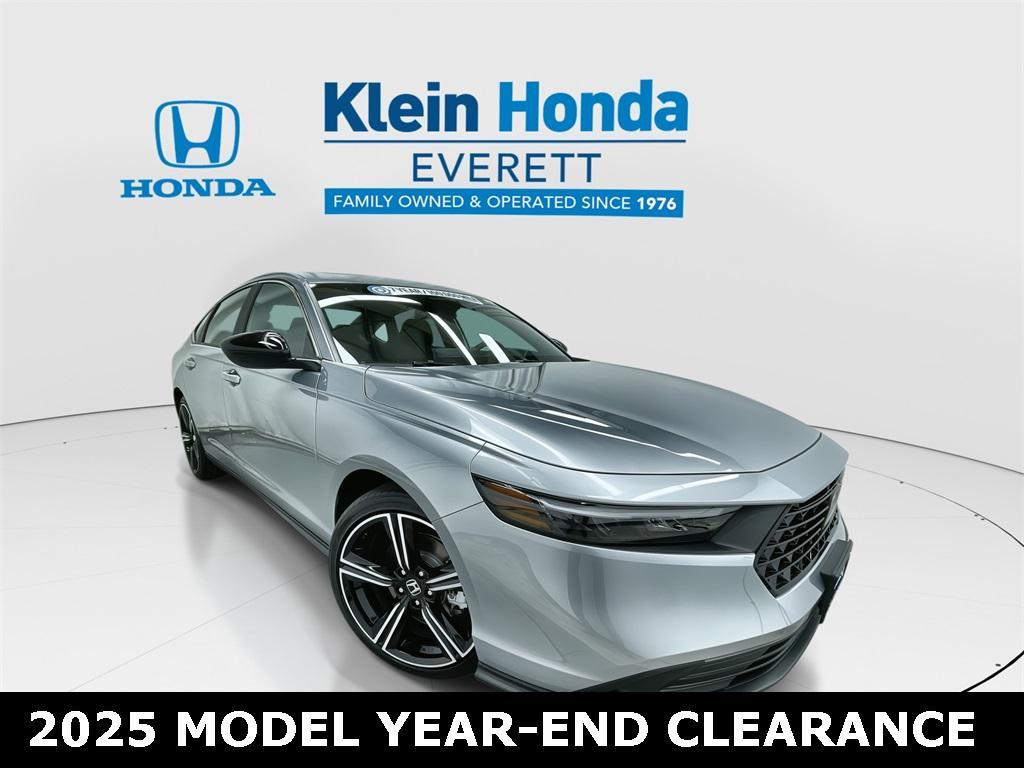 new 2025 Honda Accord Hybrid car, priced at $31,998