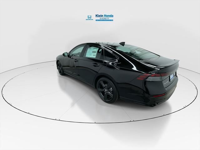 new 2025 Honda Accord Hybrid car, priced at $33,188