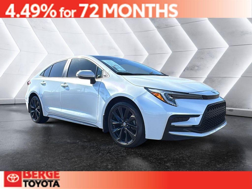 used 2024 Toyota Corolla car, priced at $25,687