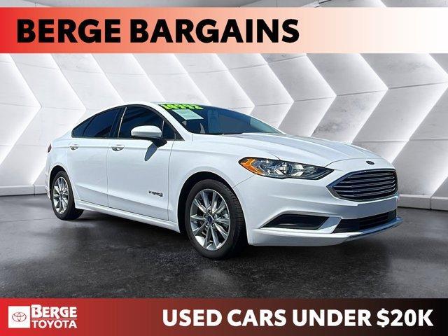 used 2017 Ford Fusion Hybrid car, priced at $14,743