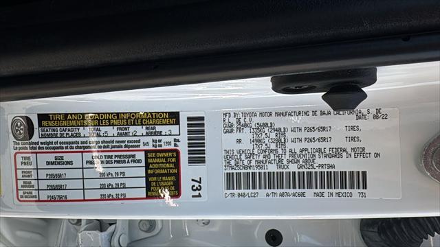 used 2022 Toyota Tacoma car, priced at $41,795
