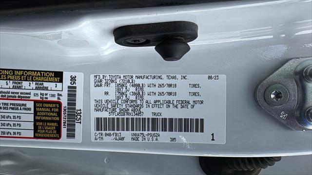 used 2024 Toyota Tundra car, priced at $46,787