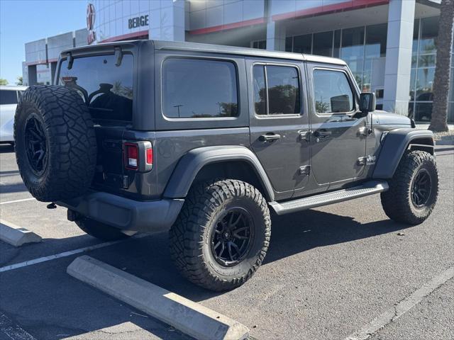 used 2020 Jeep Wrangler Unlimited car, priced at $33,988
