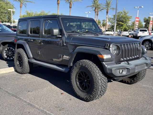 used 2020 Jeep Wrangler Unlimited car, priced at $33,988