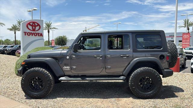 used 2020 Jeep Wrangler Unlimited car, priced at $31,986