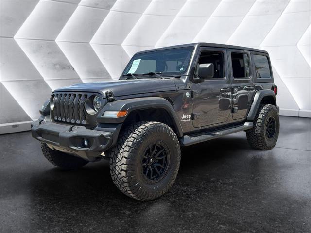 used 2020 Jeep Wrangler Unlimited car, priced at $31,986