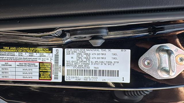 used 2024 Toyota Tundra car, priced at $51,988