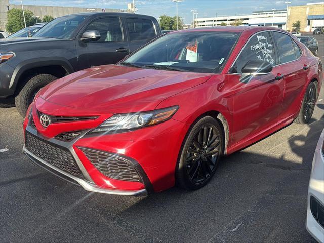 used 2021 Toyota Camry car, priced at $27,498