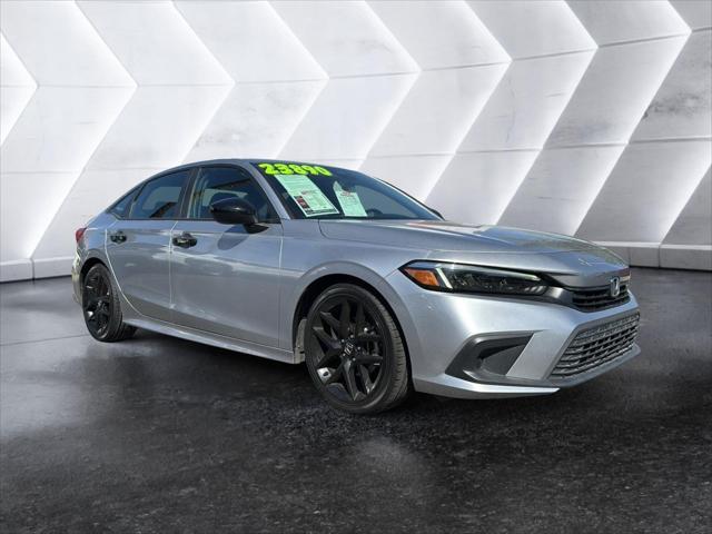 used 2022 Honda Civic car, priced at $23,287