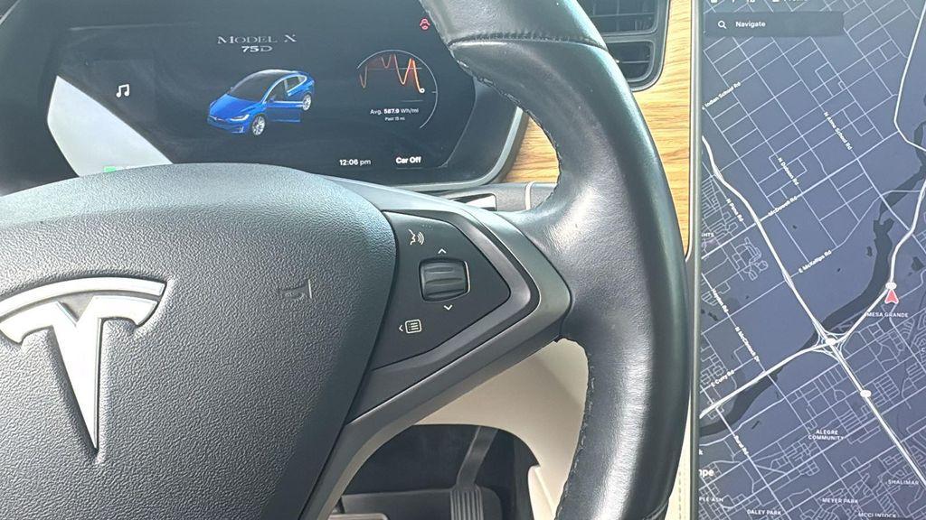 used 2018 Tesla Model X car, priced at $27,511