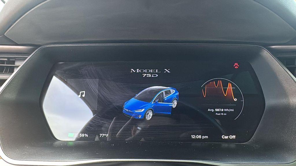 used 2018 Tesla Model X car, priced at $27,511