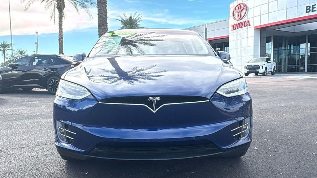 used 2018 Tesla Model X car, priced at $27,511