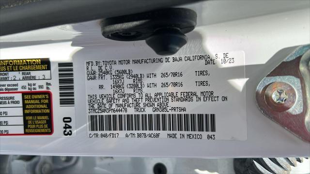 used 2023 Toyota Tacoma car, priced at $42,313