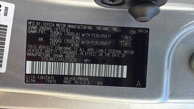 used 2024 Toyota Sienna car