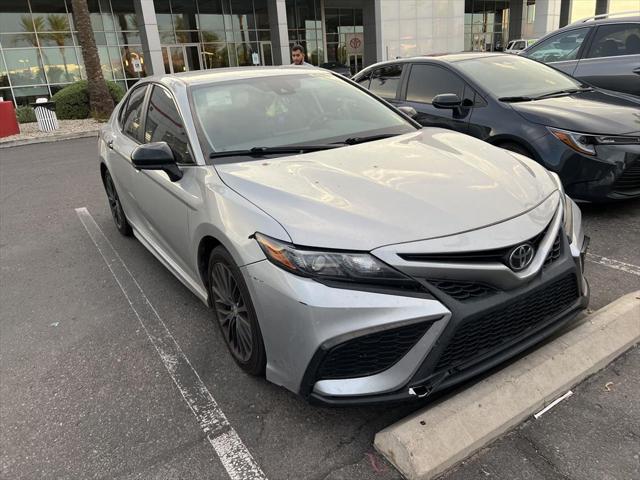 used 2021 Toyota Camry car, priced at $21,396