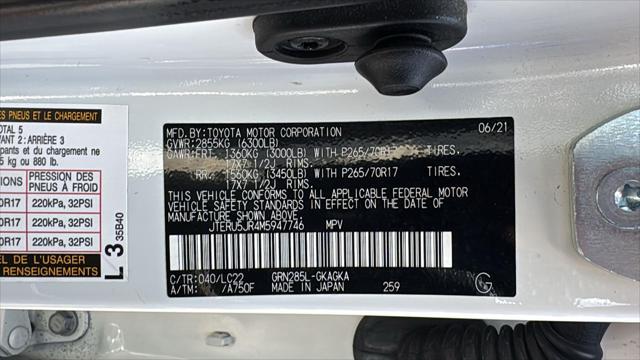 used 2021 Toyota 4Runner car, priced at $46,785