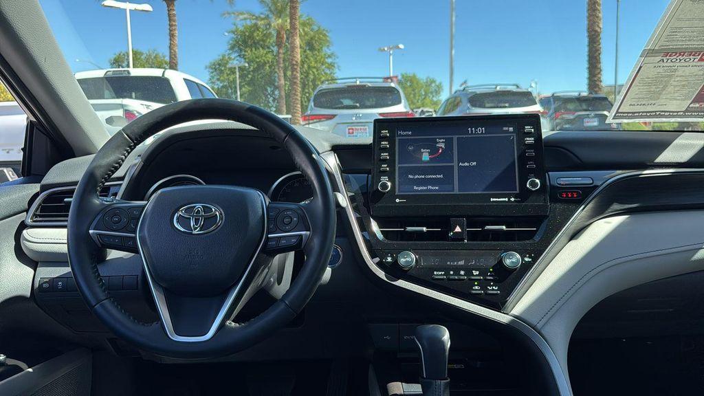 used 2023 Toyota Camry Hybrid car, priced at $30,698