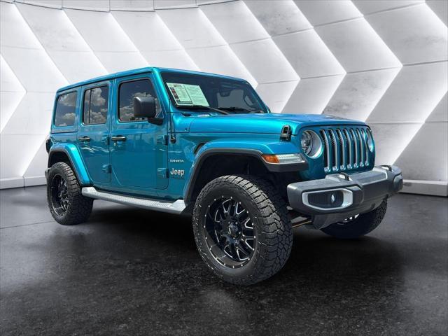 used 2019 Jeep Wrangler Unlimited car, priced at $31,787