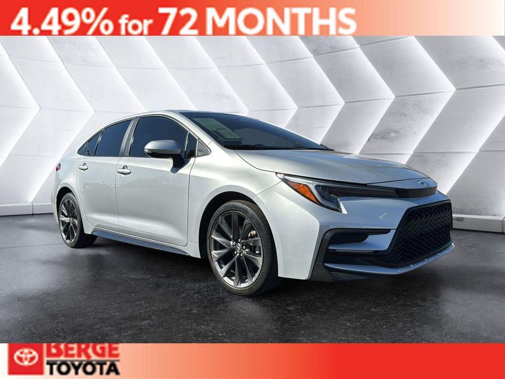 used 2024 Toyota Corolla car, priced at $25,555
