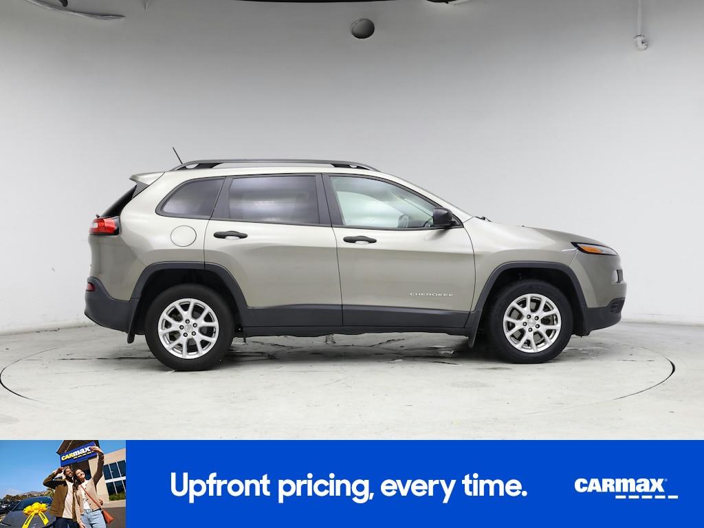 used 2017 Jeep Cherokee car, priced at $13,599