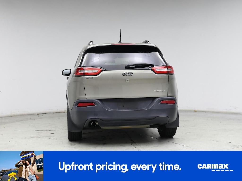 used 2017 Jeep Cherokee car, priced at $13,599