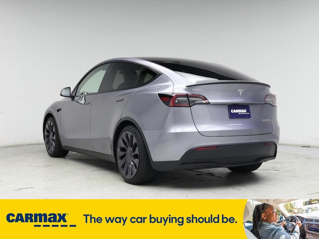 used 2025 Tesla Model Y car, priced at $43,998