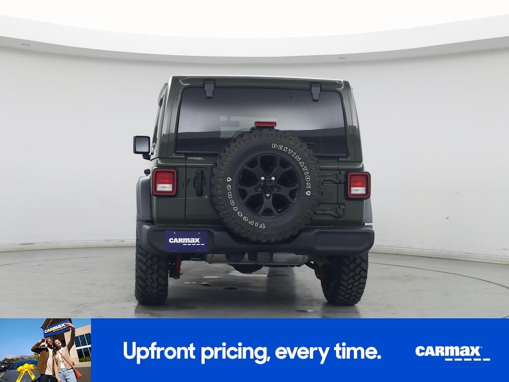 used 2021 Jeep Wrangler car, priced at $33,998