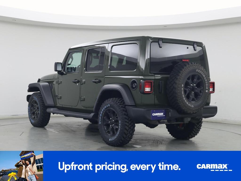 used 2021 Jeep Wrangler car, priced at $33,998