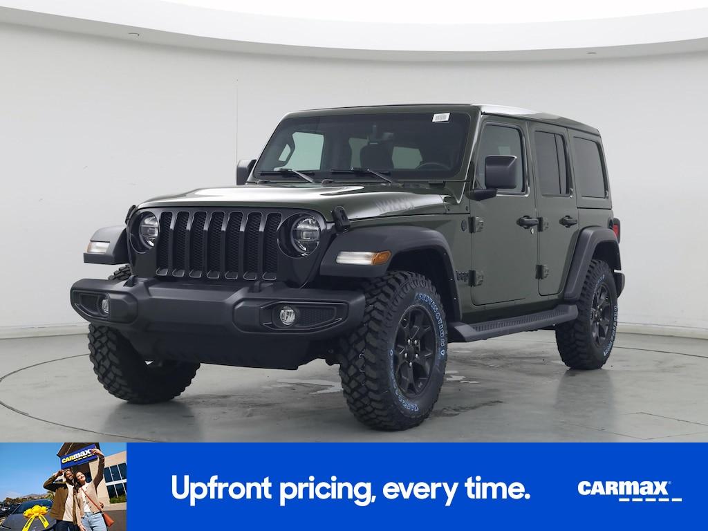 used 2021 Jeep Wrangler car, priced at $33,998