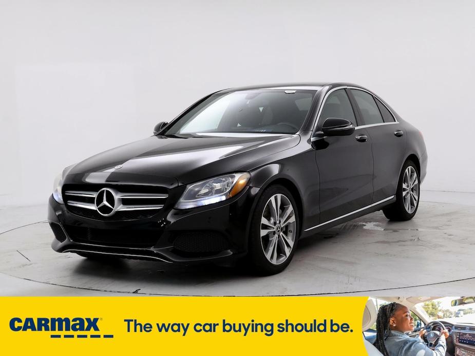 used 2018 Mercedes-Benz C-Class car, priced at $23,998