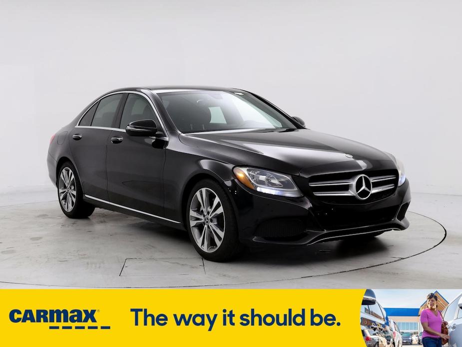 used 2018 Mercedes-Benz C-Class car, priced at $23,998