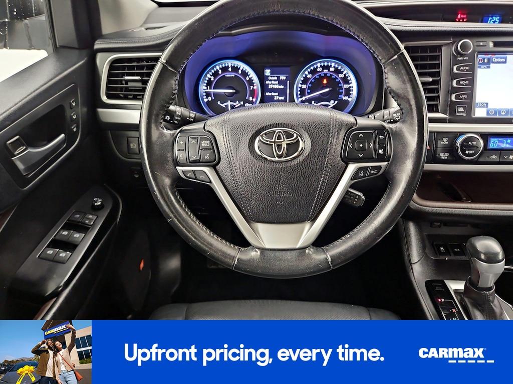 used 2017 Toyota Highlander car, priced at $20,998
