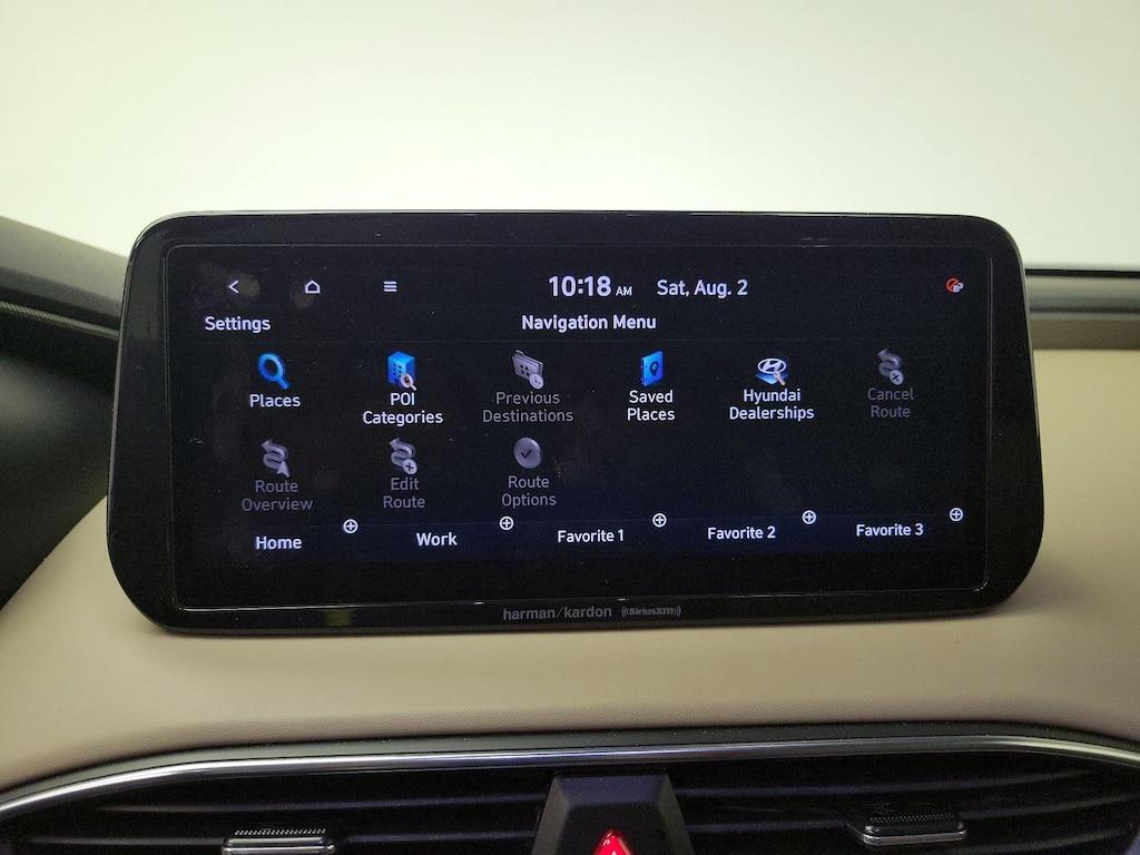 used 2022 Hyundai Santa Fe car, priced at $26,998