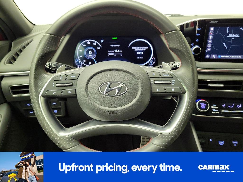 used 2021 Hyundai Sonata car, priced at $23,998