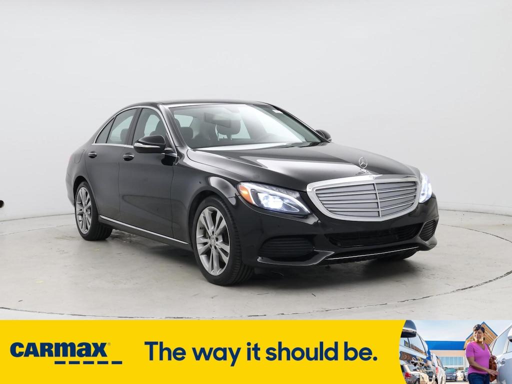 used 2015 Mercedes-Benz C-Class car, priced at $17,998