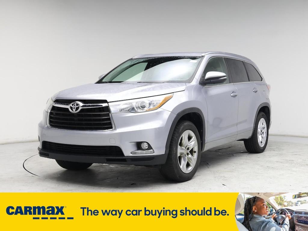 used 2015 Toyota Highlander car, priced at $19,998