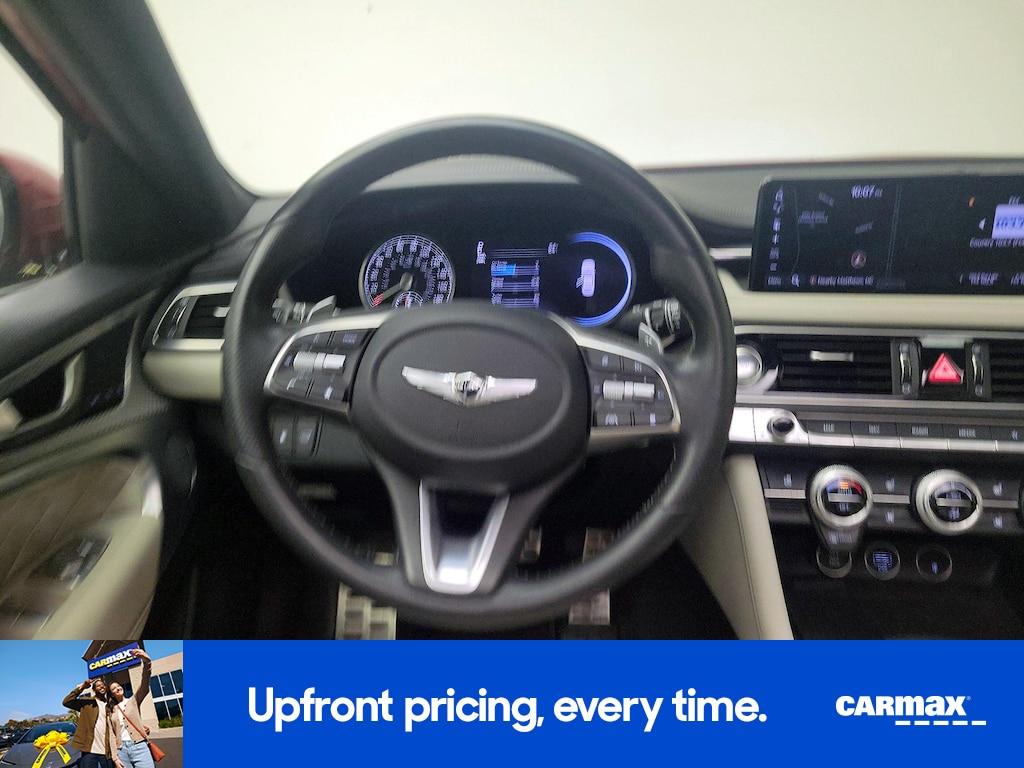used 2023 Genesis G70 car, priced at $37,998