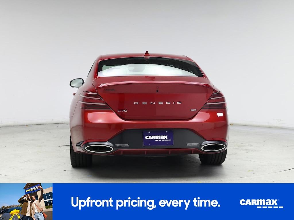 used 2023 Genesis G70 car, priced at $37,998