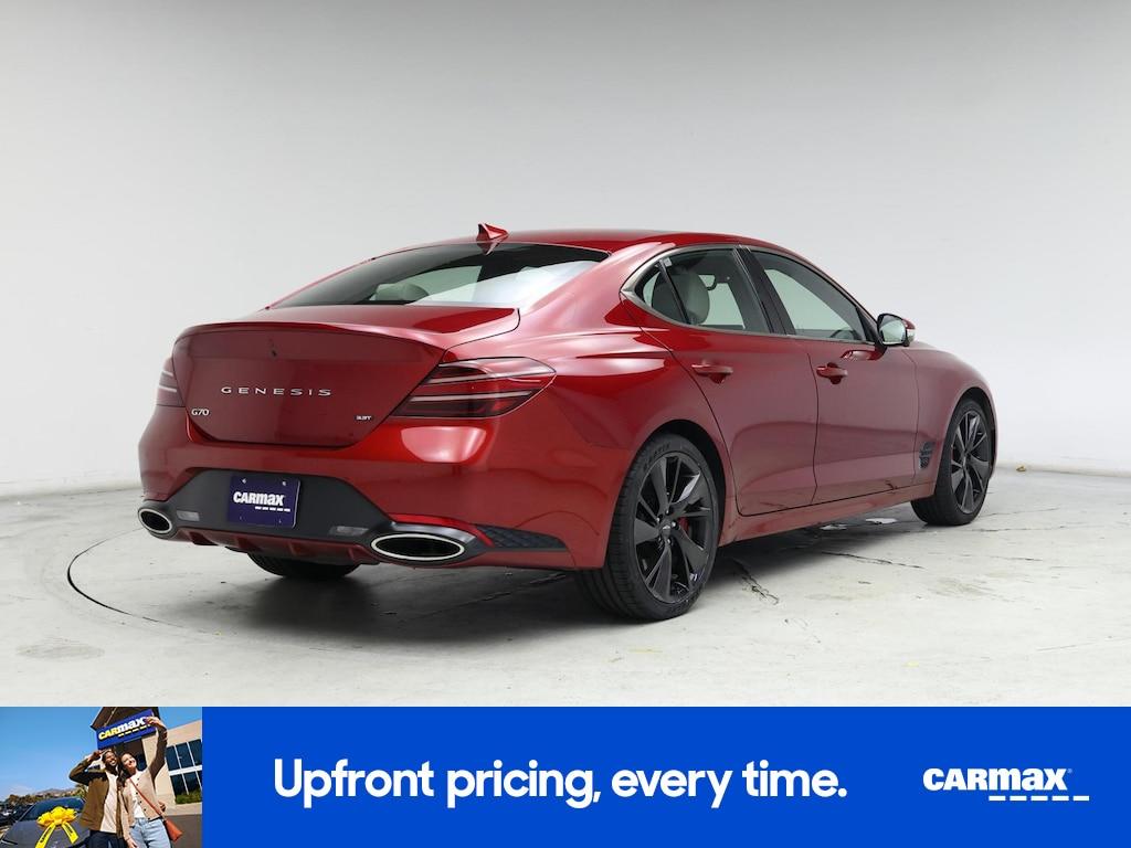 used 2023 Genesis G70 car, priced at $37,998