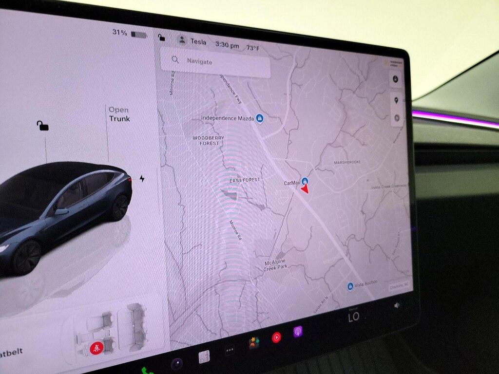 used 2025 Tesla Model 3 car, priced at $39,998