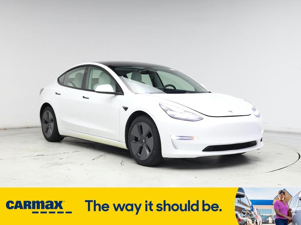 used 2021 Tesla Model 3 car, priced at $24,879