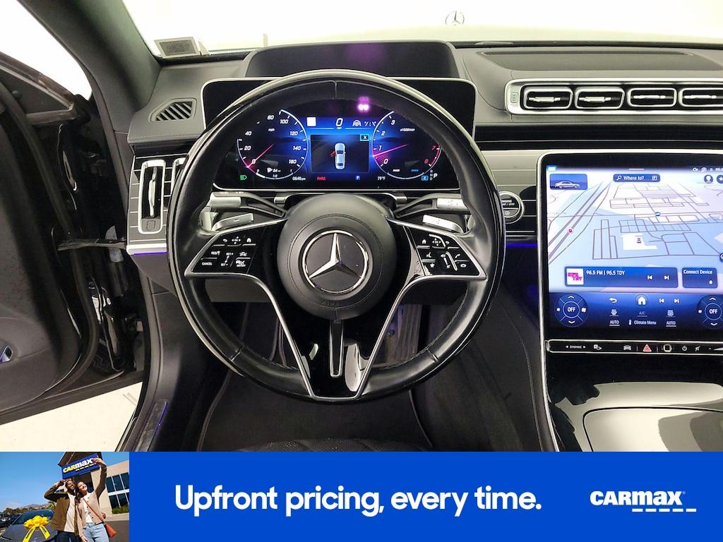 used 2021 Mercedes-Benz S-Class car, priced at $68,998