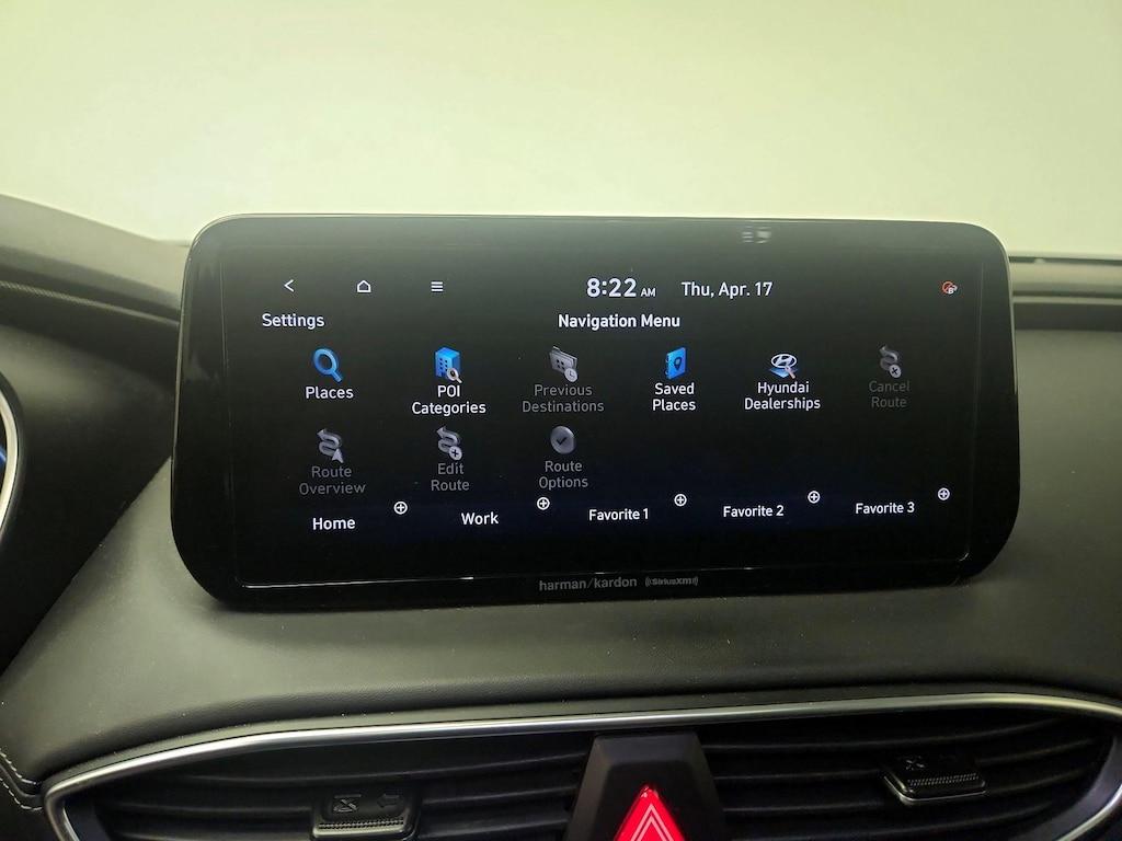 used 2022 Hyundai Santa Fe car, priced at $26,998