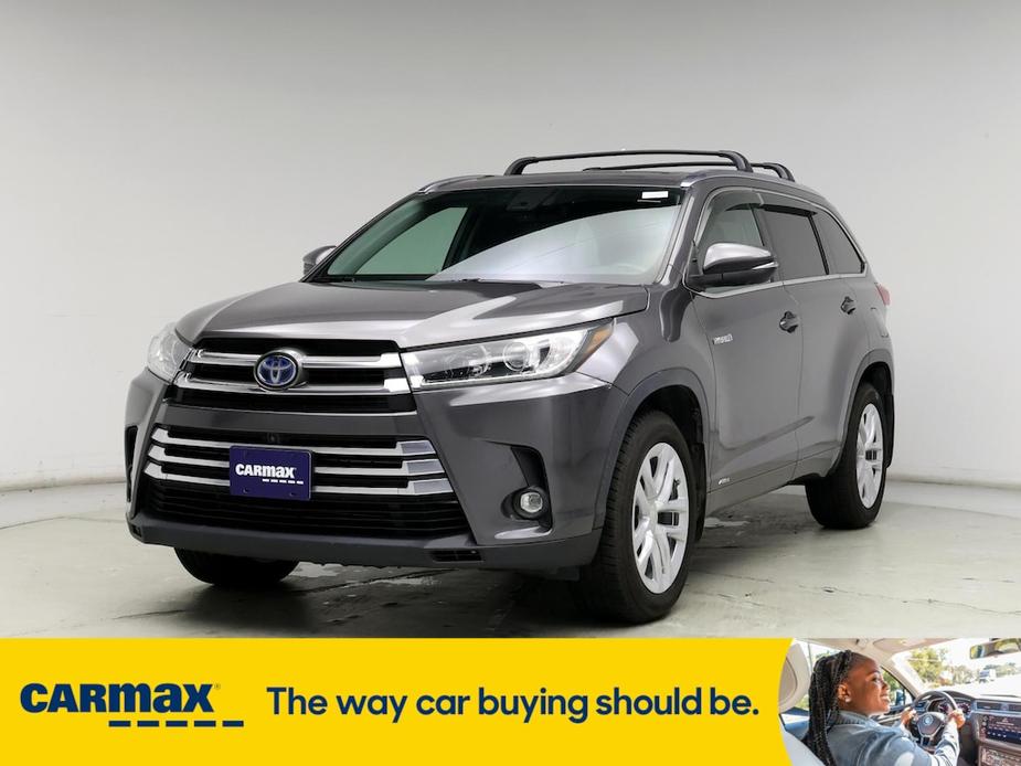 used 2019 Toyota Highlander Hybrid car, priced at $29,998