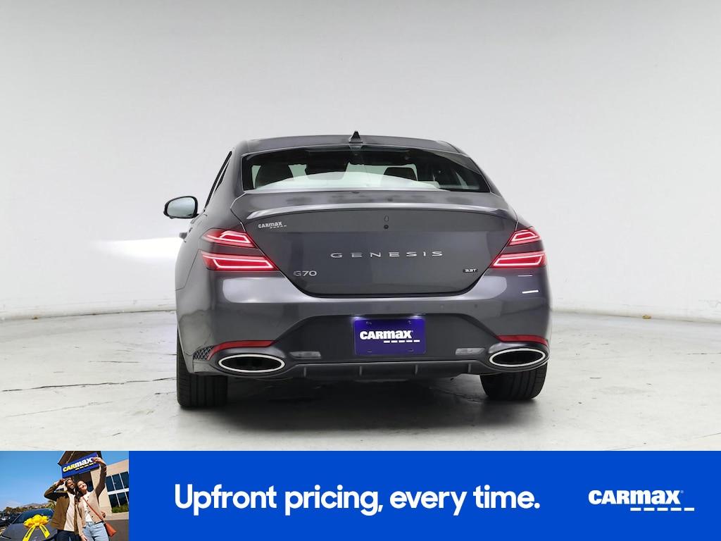 used 2022 Genesis G70 car, priced at $34,998