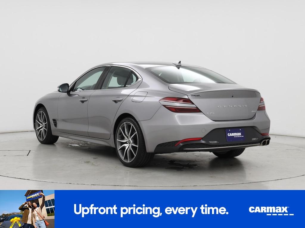 used 2023 Genesis G70 car, priced at $28,998