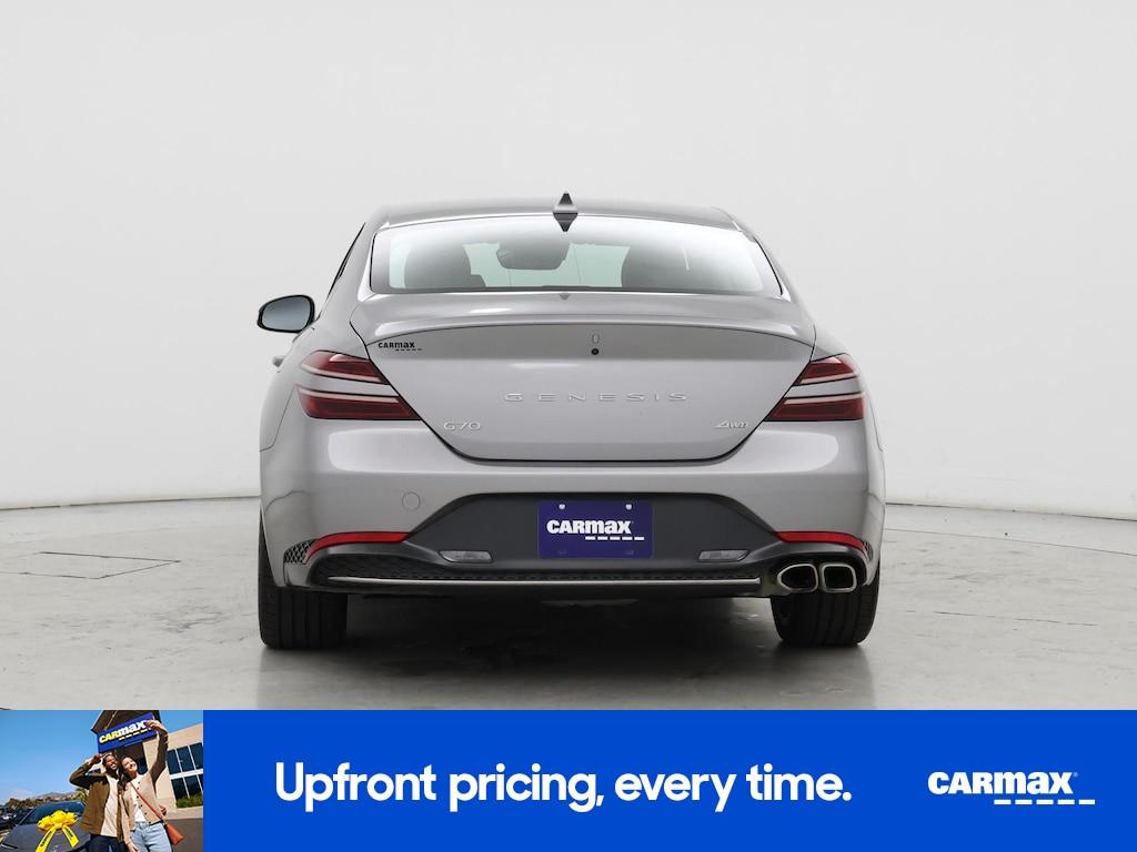 used 2023 Genesis G70 car, priced at $28,998