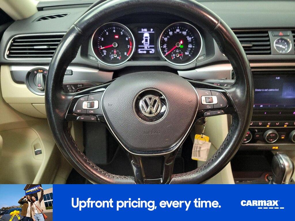 used 2017 Volkswagen Passat car, priced at $14,998