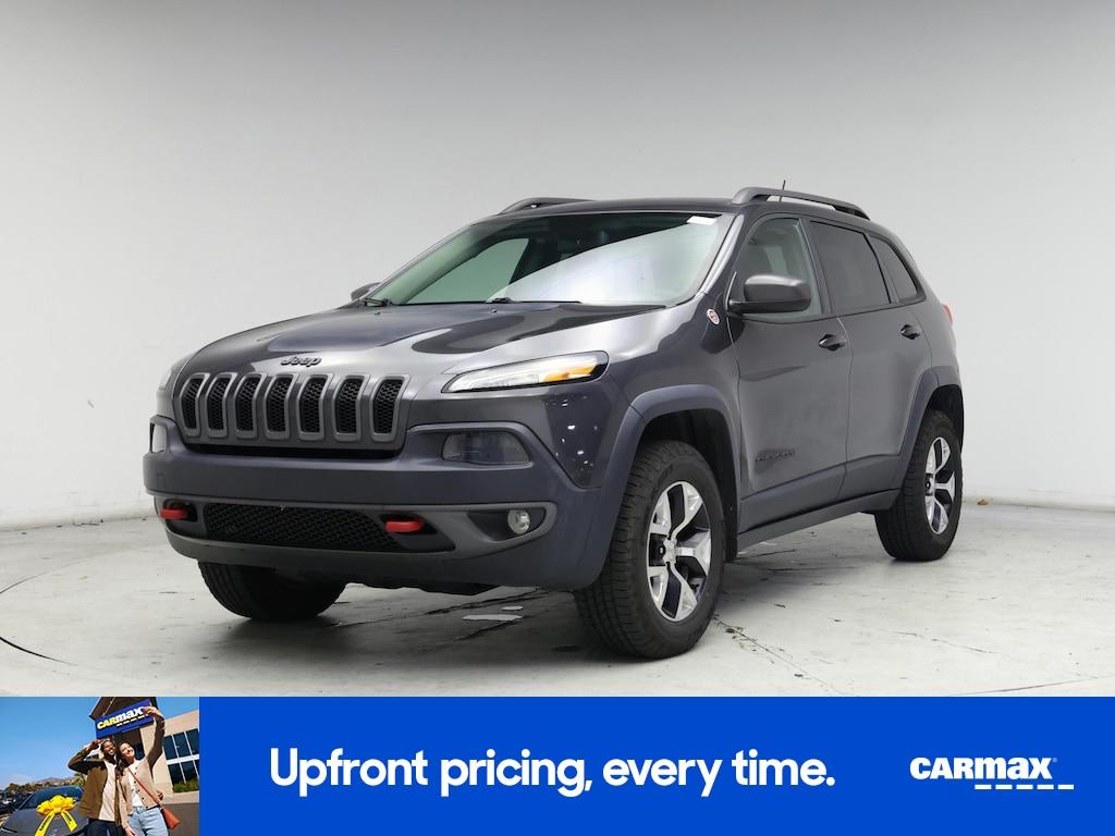 used 2015 Jeep Cherokee car, priced at $17,998